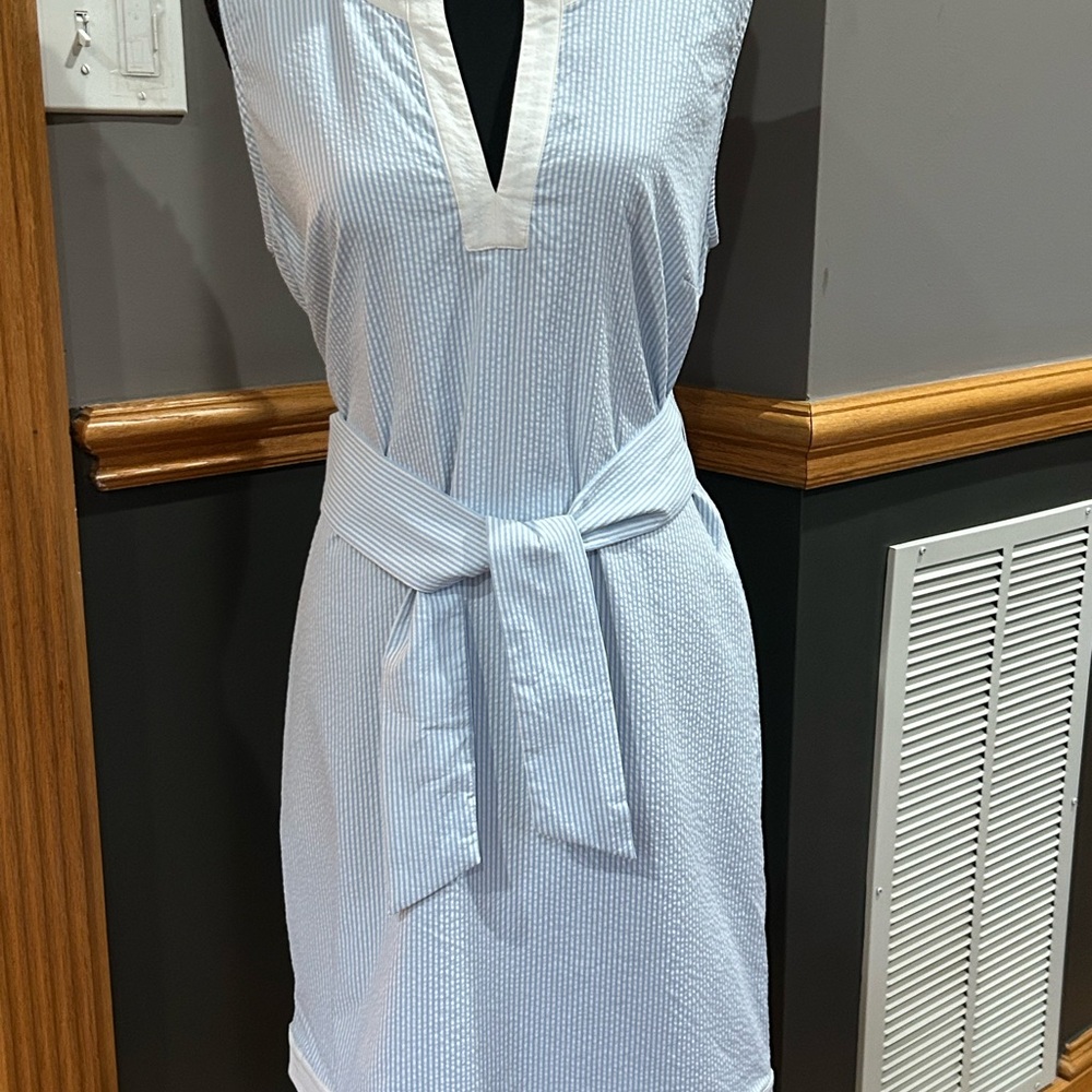 Southern Tide Blue and White Summer Dress - Picture 3 of 5